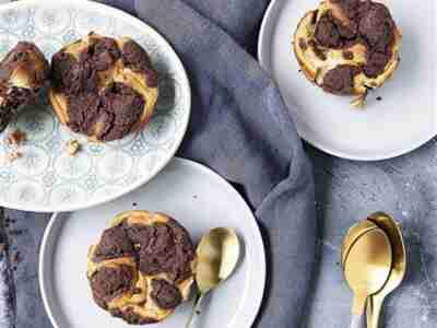 Zuckerfreie Zupfkuchen-Muffins
