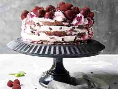 Zuckerfreie Schwarzwälder Kirschtorte