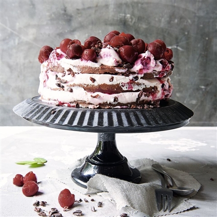 Zuckerfreie Schwarzwälder Kirschtorte