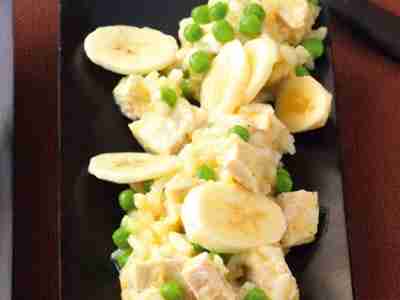 Geflügelsalat mit Banane