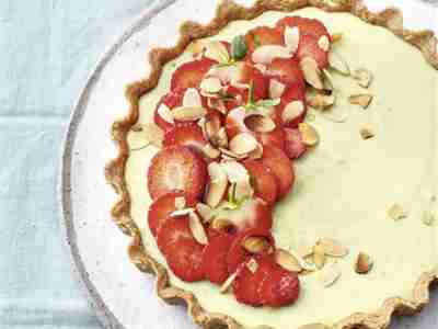 Avocado-Erdbeer-Tarte