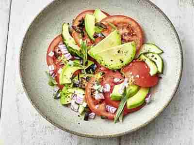 Tomaten-Avocado-Salat