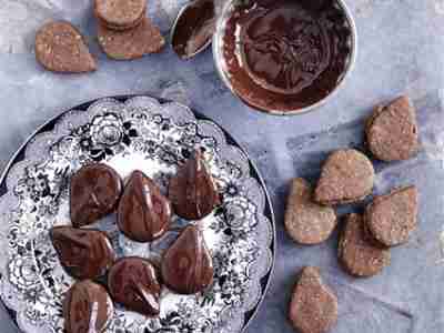 Nougat-Mokka-Tropfen