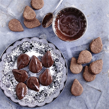 Nougat-Mokka-Tropfen