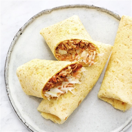 Pulled-Pork-Wraps