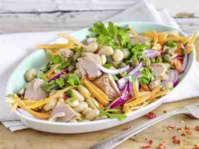 Thunfisch-Süßkartoffel-Salat