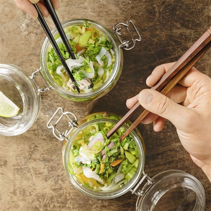 Express-Pho-Bo im Glas