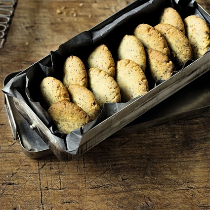 Zitronen-Mohn-Cookies – Low Carb