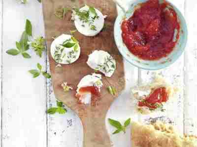 Tomaten-Erdbeer-Marmelade
