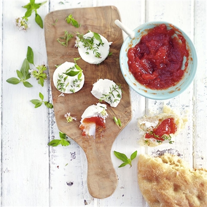 Tomaten-Erdbeer-Marmelade