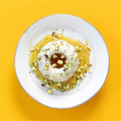 Mandel-Pudding