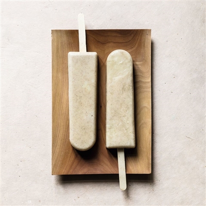 Halva-Zimt-Eis am Stiel
