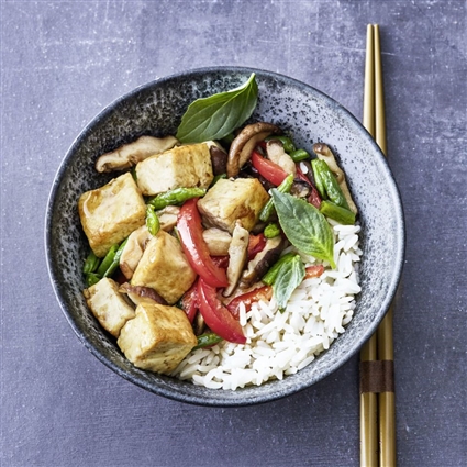 Tofu-Gemüse-Eintopf