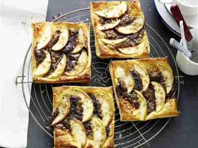 Apfel-Nougat-Torteletts