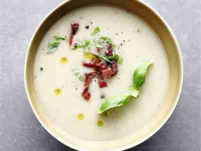 Cremige Bohnensuppe