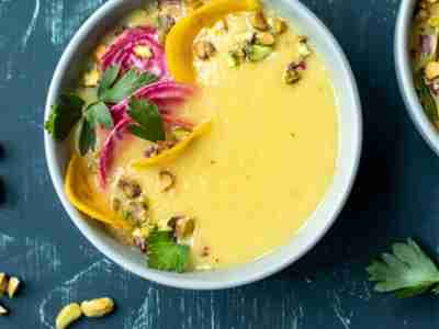 Gelbe Bete Suppe