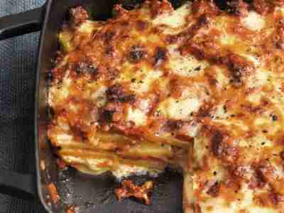 Kartoffel-Lasagne mit Hackfleisch