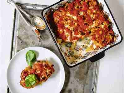 Pasta Rolls mit Tomatensauce