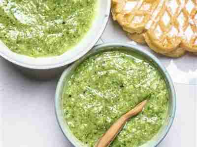 Apfel-Kiwi-Sauce