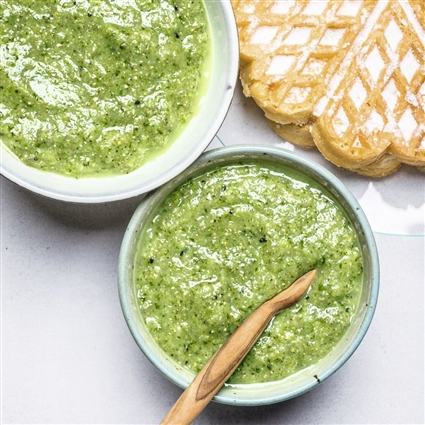 Apfel-Kiwi-Sauce
