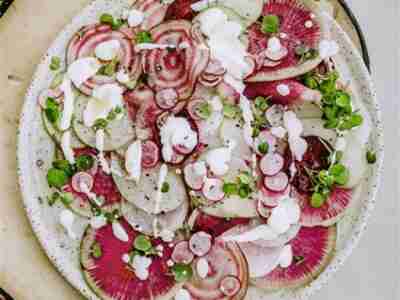 Rote-Bete-Salat mit Rettich und Radieschen