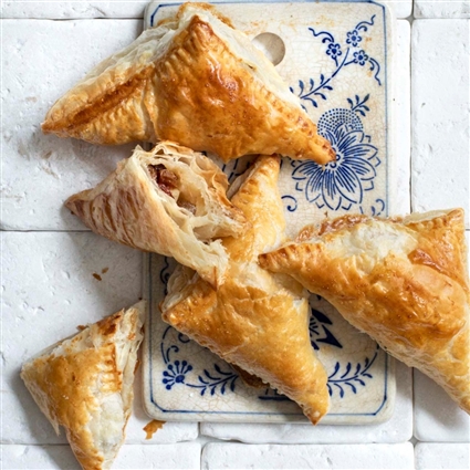 Appelflappen – niederländische Apfeltaschen