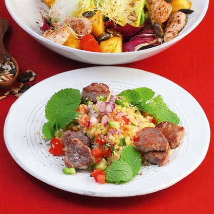Tabouleh mit Lamm