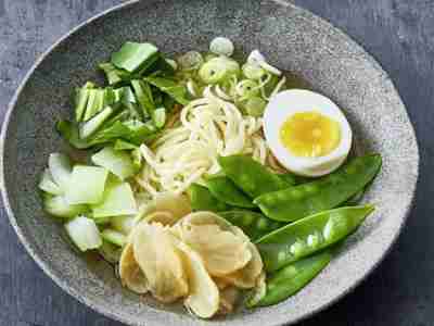 Rettich-Pak-Choi-Ramen