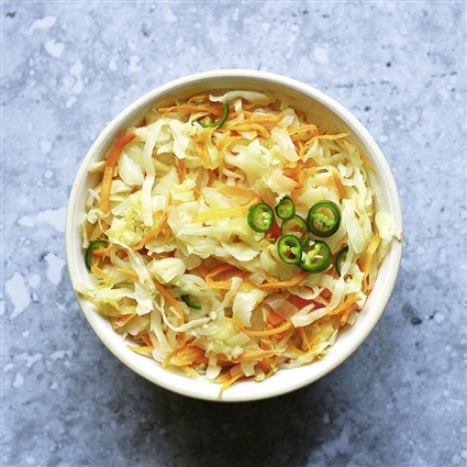 Curtido – leicht fermentierter Krautsalat