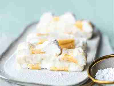 Kardinalschnitten mit Vanillecreme
