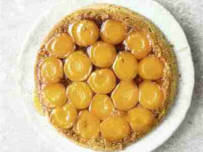 Tarte Tatin mit Aprikosen