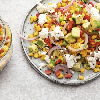 Bunter Maissalat