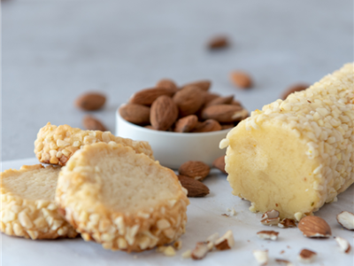 Marzipan-Mandel Rollenkekse