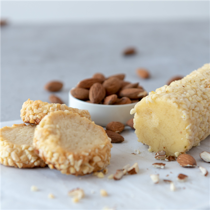 Marzipan-Mandel Rollenkekse