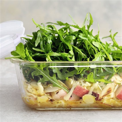 Käsesalat mit Nektarine