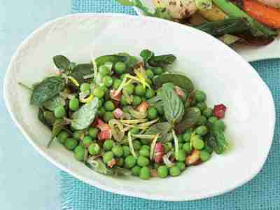 Erbsen-Speck-Salat