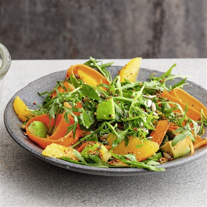 Orangensalat mit Rucola
