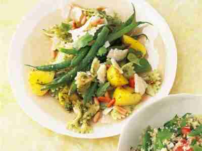 Bohnen-Nudel-Salat