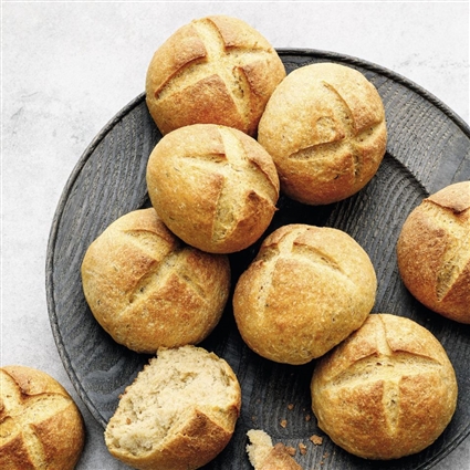 Kichererbsenbrötchen