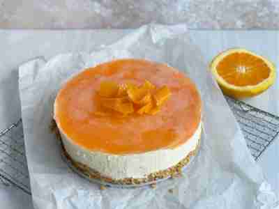 Aperol-Cheesecake