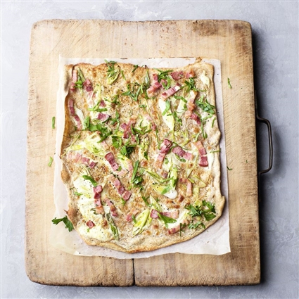 Schneller Flammkuchen