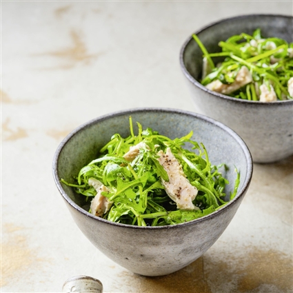 Hähnchensalat mit Wasabi-Dressing
