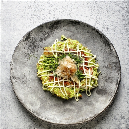 Okonomiyaki – Japanische Pfannkuchen