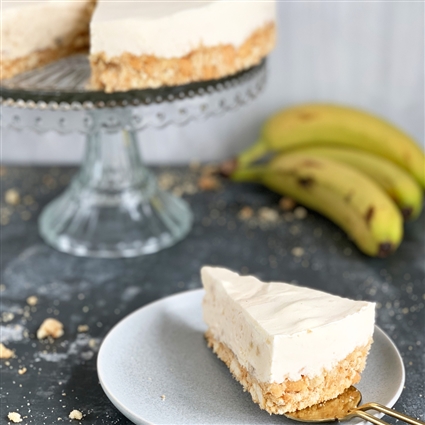 No Bake Bananen-Creme-Torte