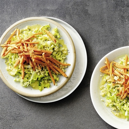 Hirsesalat mit Süßkartoffeln