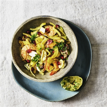 Meeresfrüchte-Fenchel-Salat