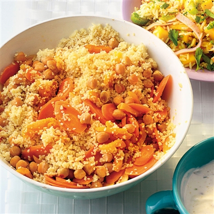 Couscous-Kichererbsen-Salat