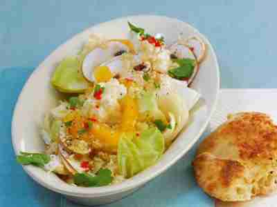 Bulgursalat mit Chicorée