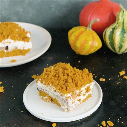 Kürbis-Maulwurfkuchen vom Blech