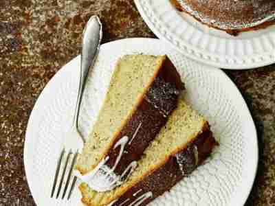 Zimtkuchen mit Zitronenguss